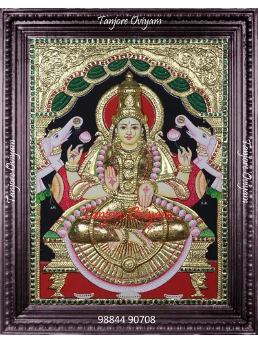 Gaja Lakshmi painting